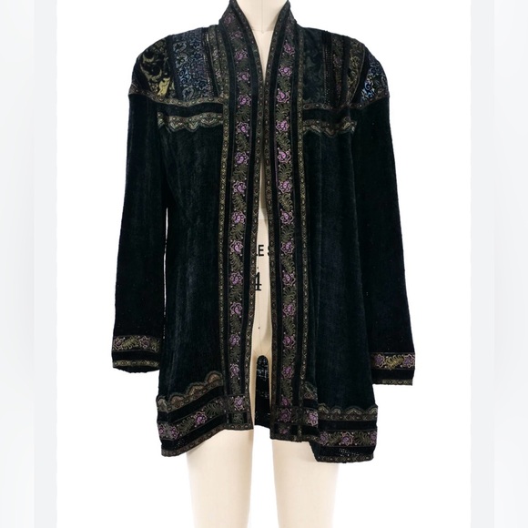 Roberto CavalliVintage 70s’ Penny Lane Chenille and...